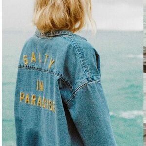BILLABONG Salty Blonde Feeling Salty Denim Buttondown Shirt